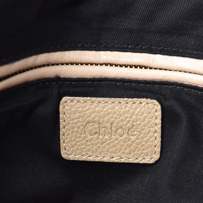 Chloe Calfskin Medium Paraty Barbour Khaki 7 of 21