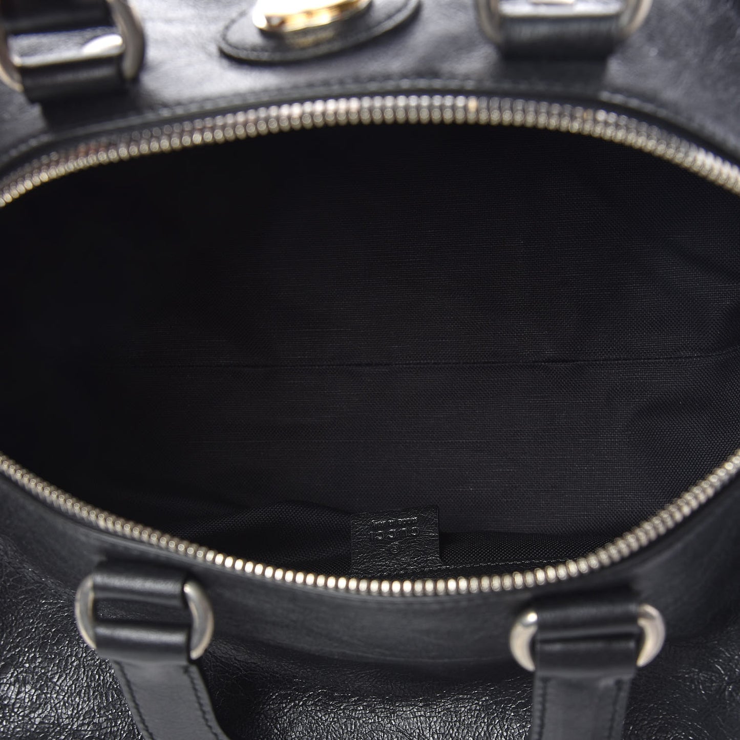 Fluffy Calfskin Morpheus Convertible Backpack Black