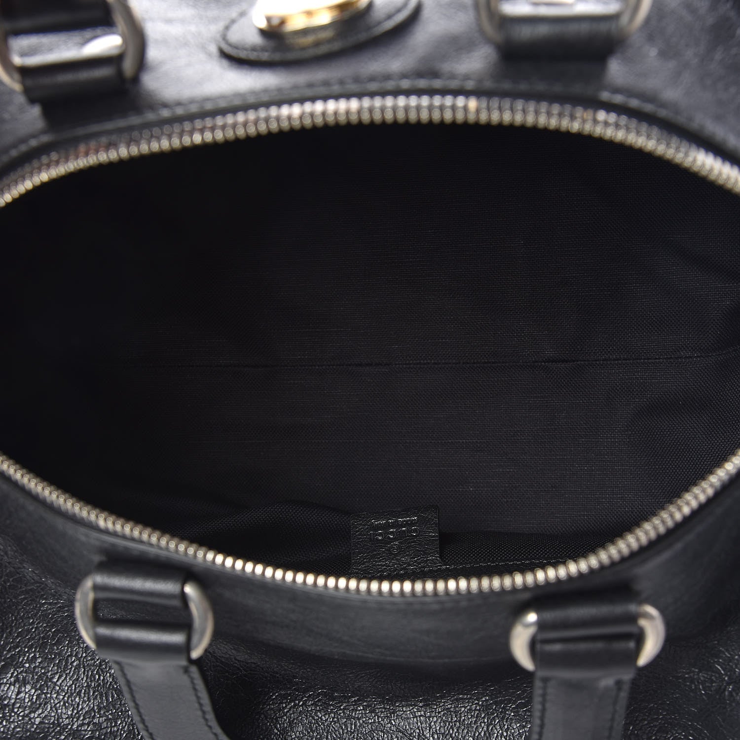 Gucci Fluffy Calfskin Morpheus Convertible Backpack Black 7 of 10