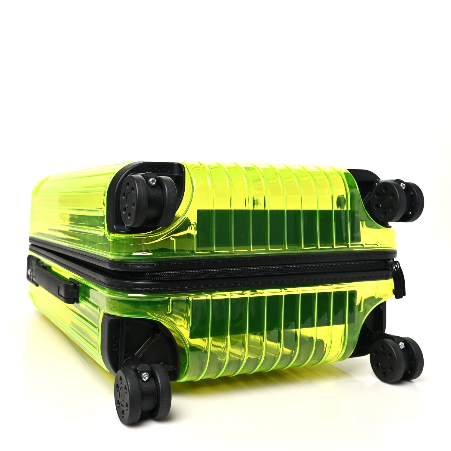 Rimowa Transparent Polycarbonate Essential Cabin Neon Lime Yellow 3 of 8