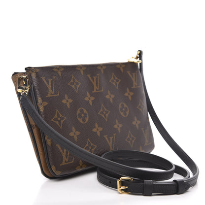 Louis Vuitton Reverse Monogram Giant Double Zip Pochette 3 of 11