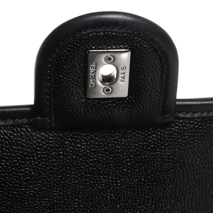 Chanel Caviar French Riviera Large Flap Black 6 of 9