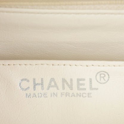 Chanel Patent Quilted Medium Single Flap Pearl 7 of 11