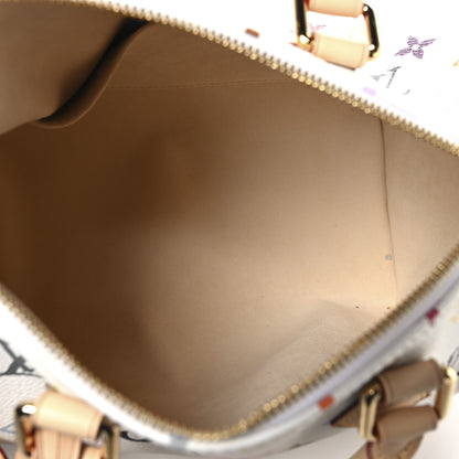 Louis Vuitton LV X TM Monogram Multicolor Speedy Bandouliere 25 White 5 of 9