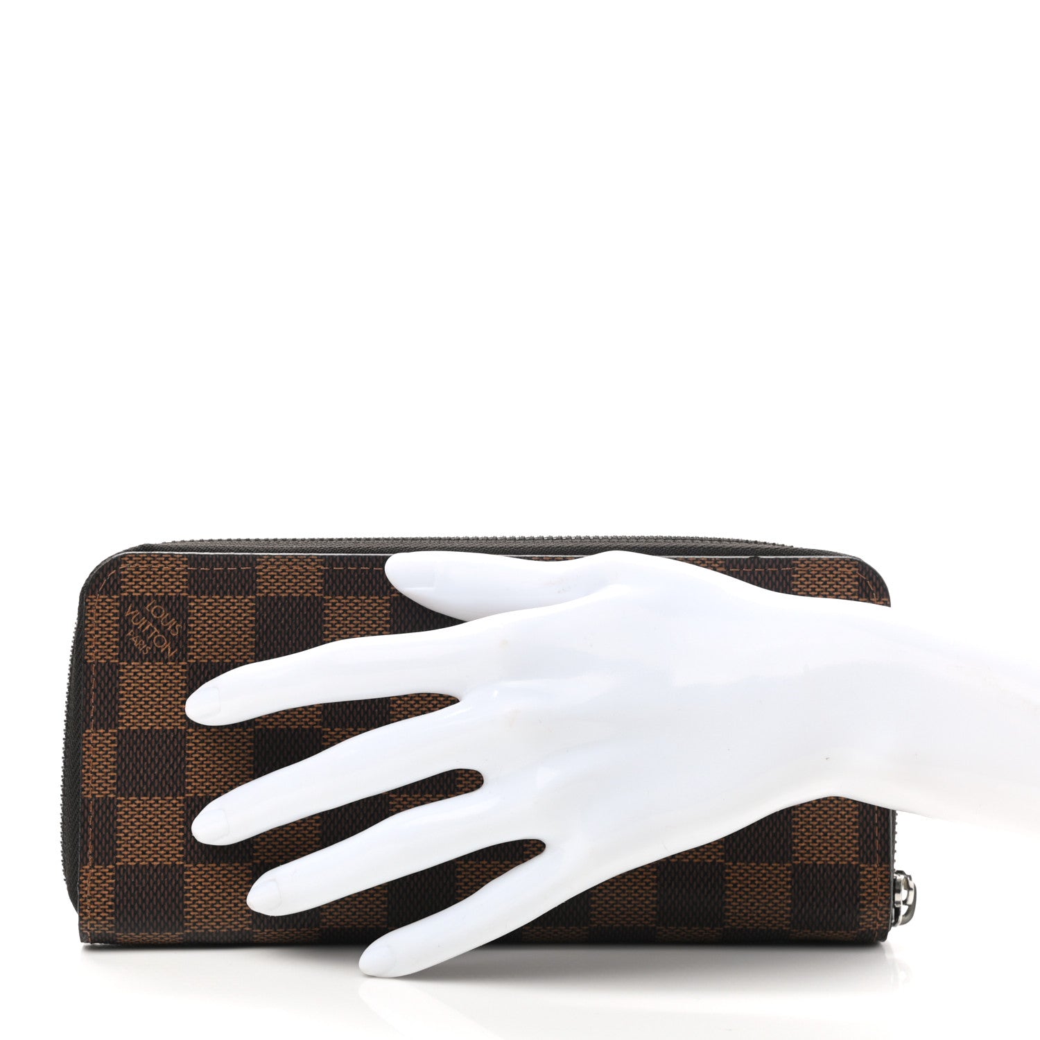 Louis Vuitton Damier Ebene Zippy Wallet Vertical 2 of 6