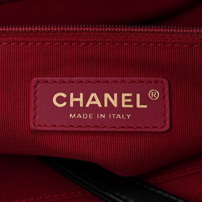 Chanel Calfskin Small Deauville Tote Black 6 of 11