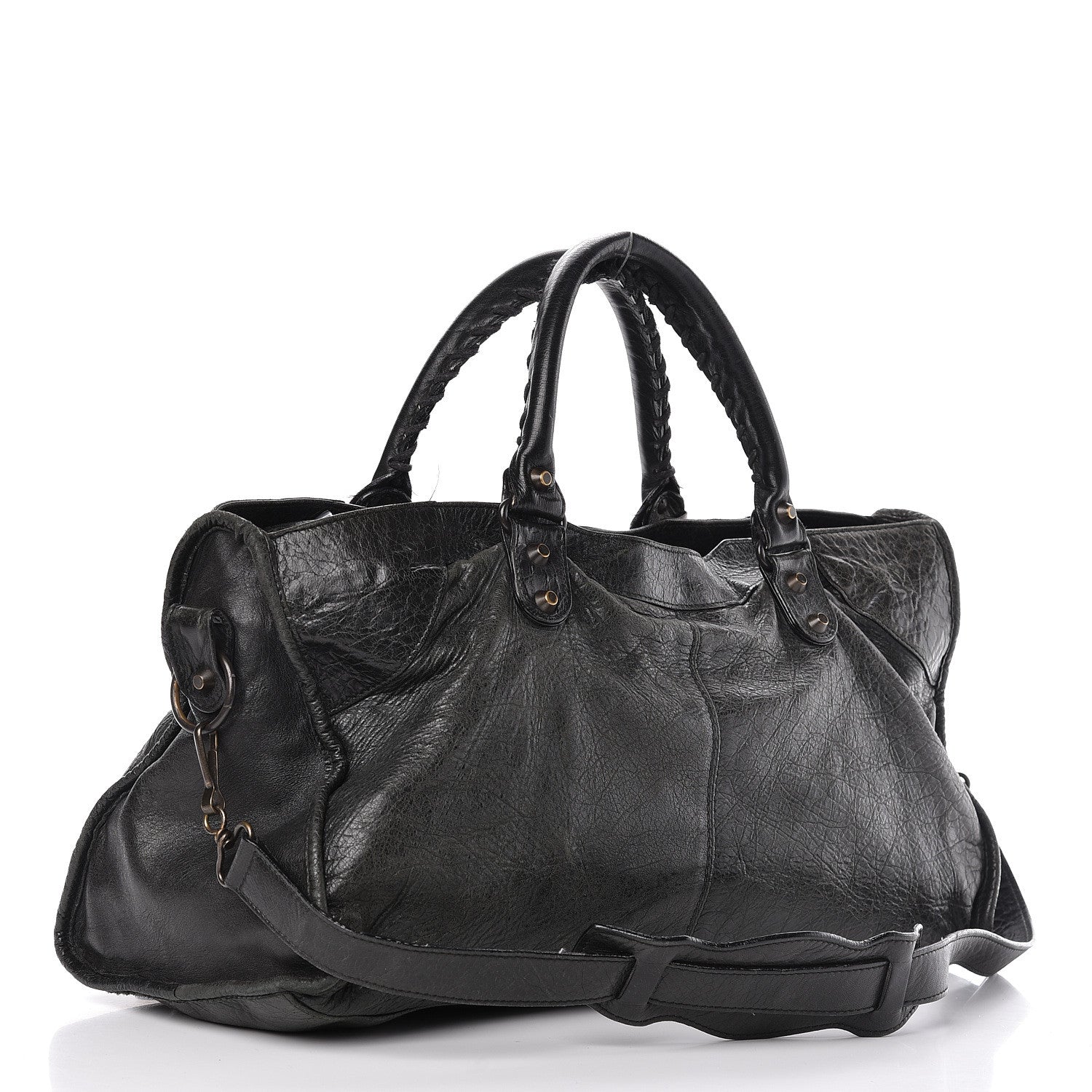 Balenciaga Agneau Classic Hardware Part Time Anthracite 3 of 16
