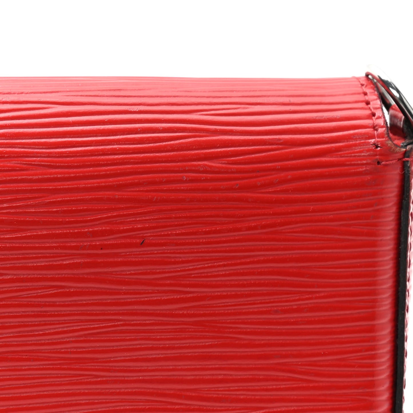 Epi Pochette Felicie Coquelicot