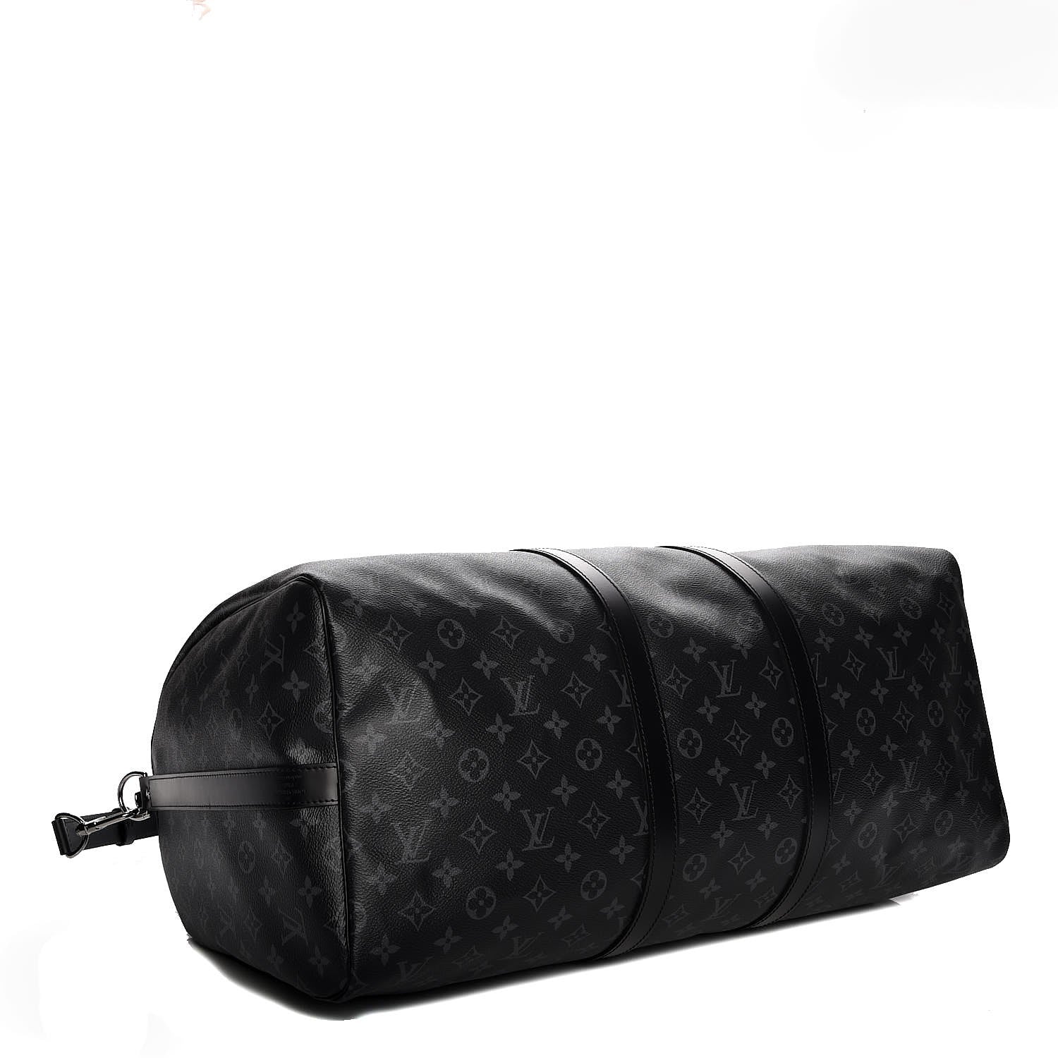 Louis Vuitton Monogram Eclipse Keepall Bandouliere 55 5 of 8