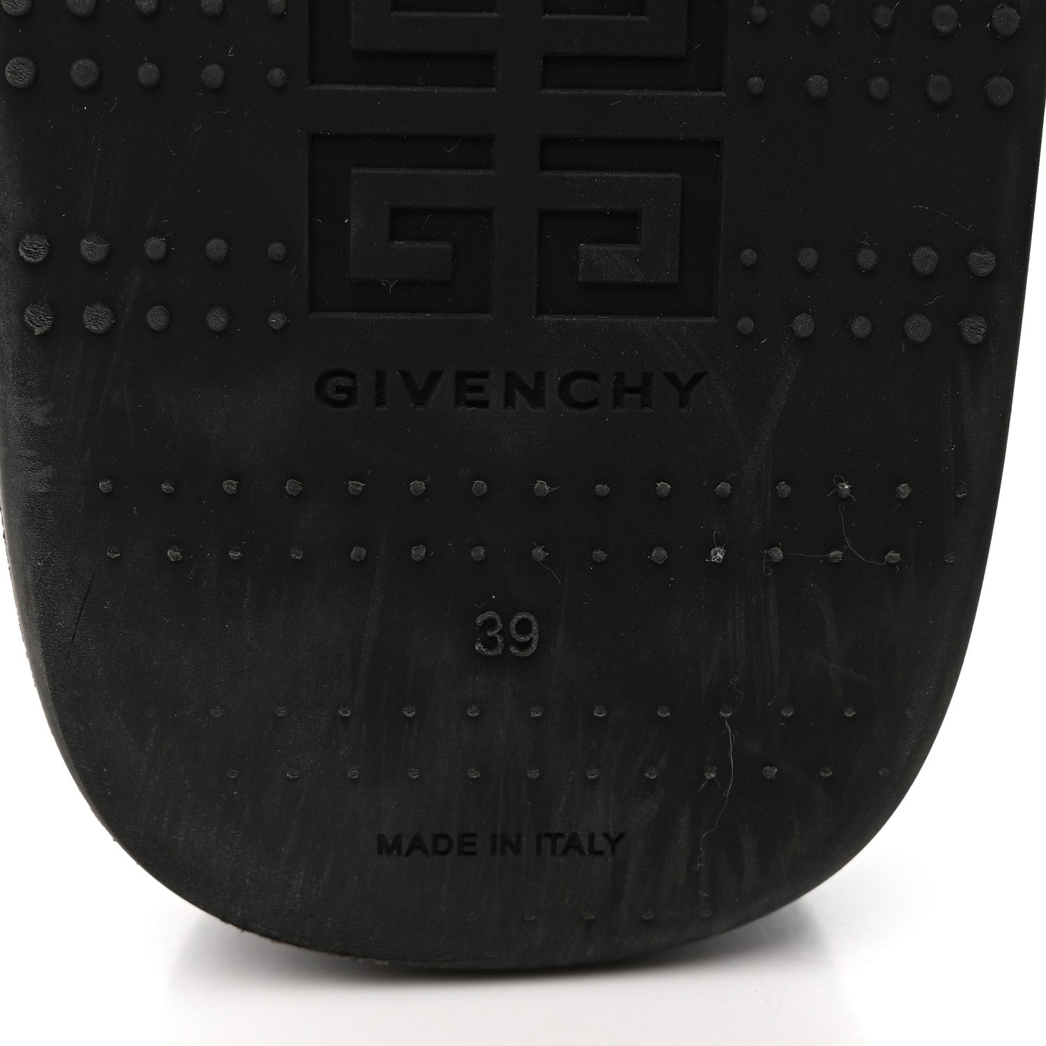 Givenchy X DISNEY Rubber Logo 101 Dalmatians Pool Platform Slide Sandals 39 Black 9 of 13