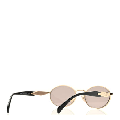 Prada Metal Sunglasses SPR65Z Gold 4 of 9