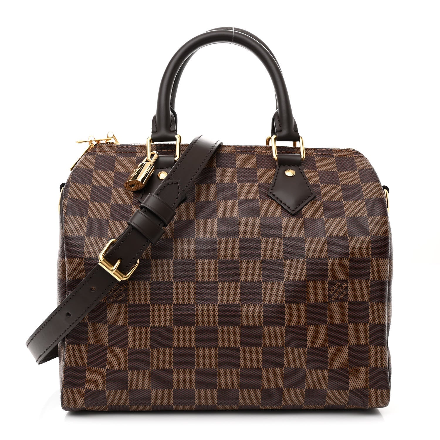 Louis Vuitton Damier Ebene Speedy Bandouliere 25 1 of 10