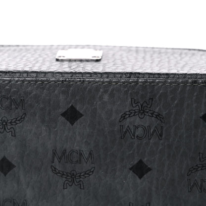 MCM Visetos Vanity Case Dark Grey Black 11 of 12