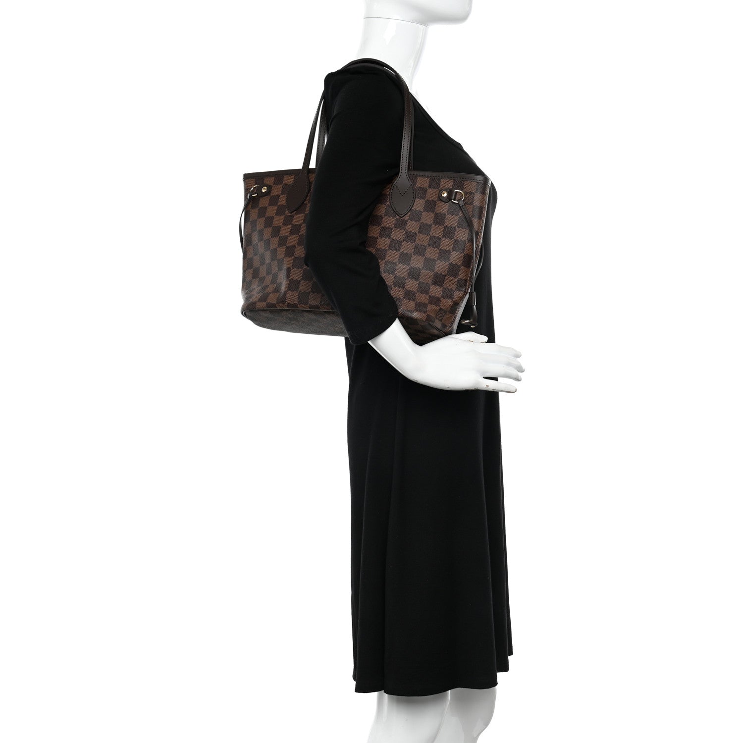 Louis Vuitton LOUIS VUITTON Damier Ebene Neo Neverfull PM 3 of 9