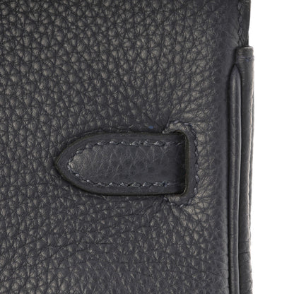 Hermes Togo Birkin 25 Bleu Nuit 33 of 35
