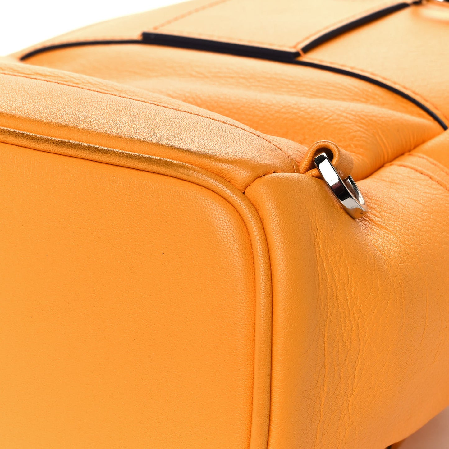 Lambskin Diamond Disco Mini Stark Backpack Yellow