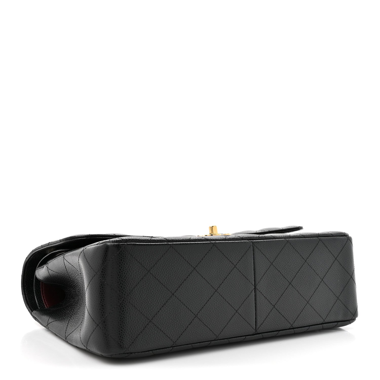 Chanel Caviar Quilted Jumbo Double Flap Black 4 of 11