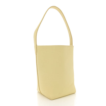 The Row Grained Calfskin Small N/S Park Tote Lemon Sorbet 3 of 10