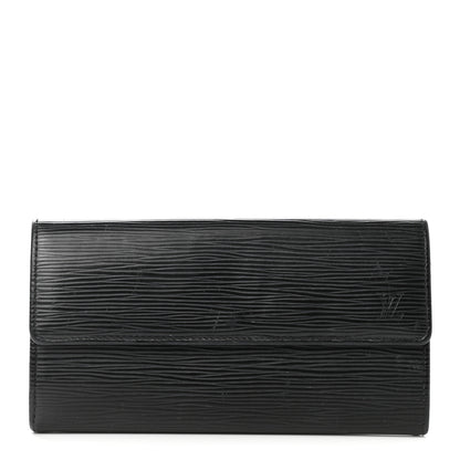 Louis Vuitton Epi Sarah Wallet Black 1 of 11