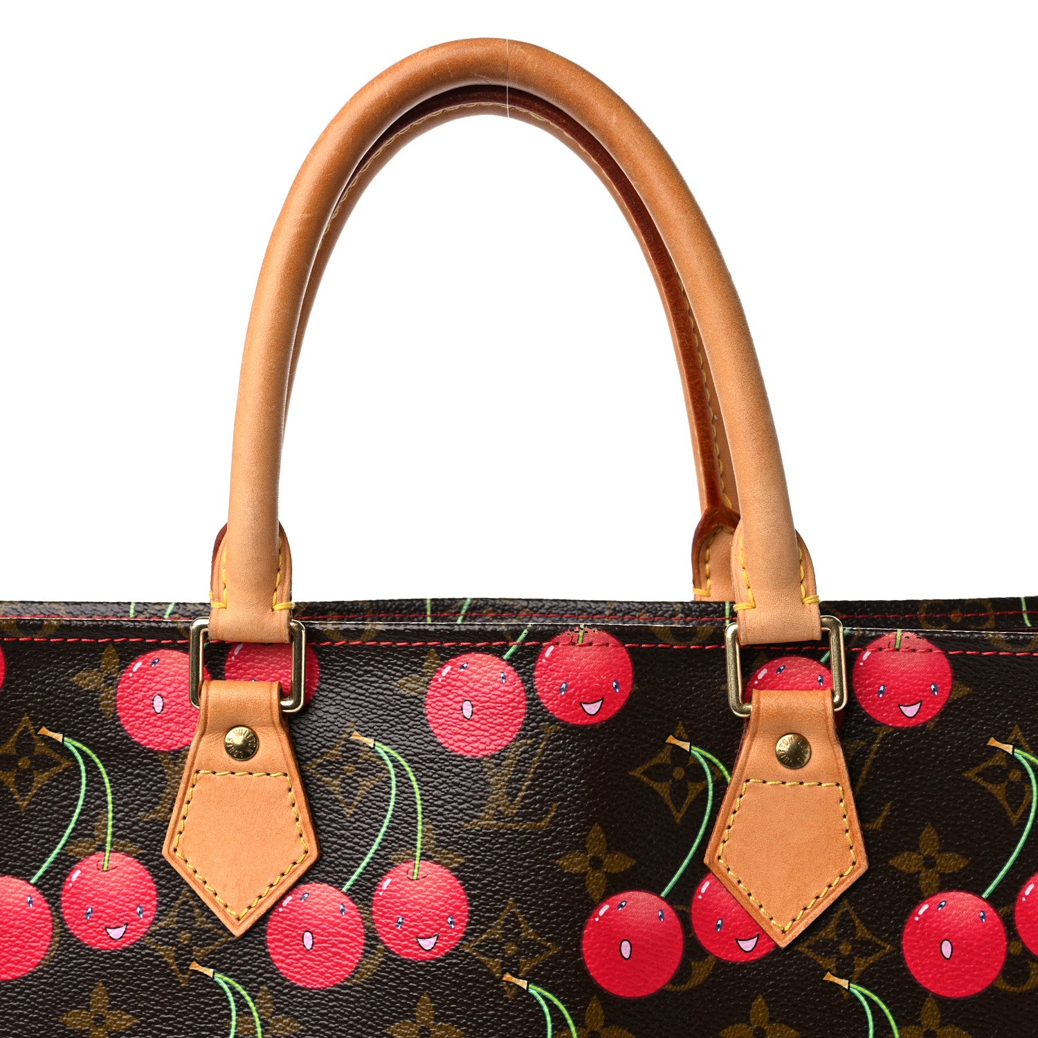 Louis Vuitton Monogram Cerises Sac Plat 14 of 15