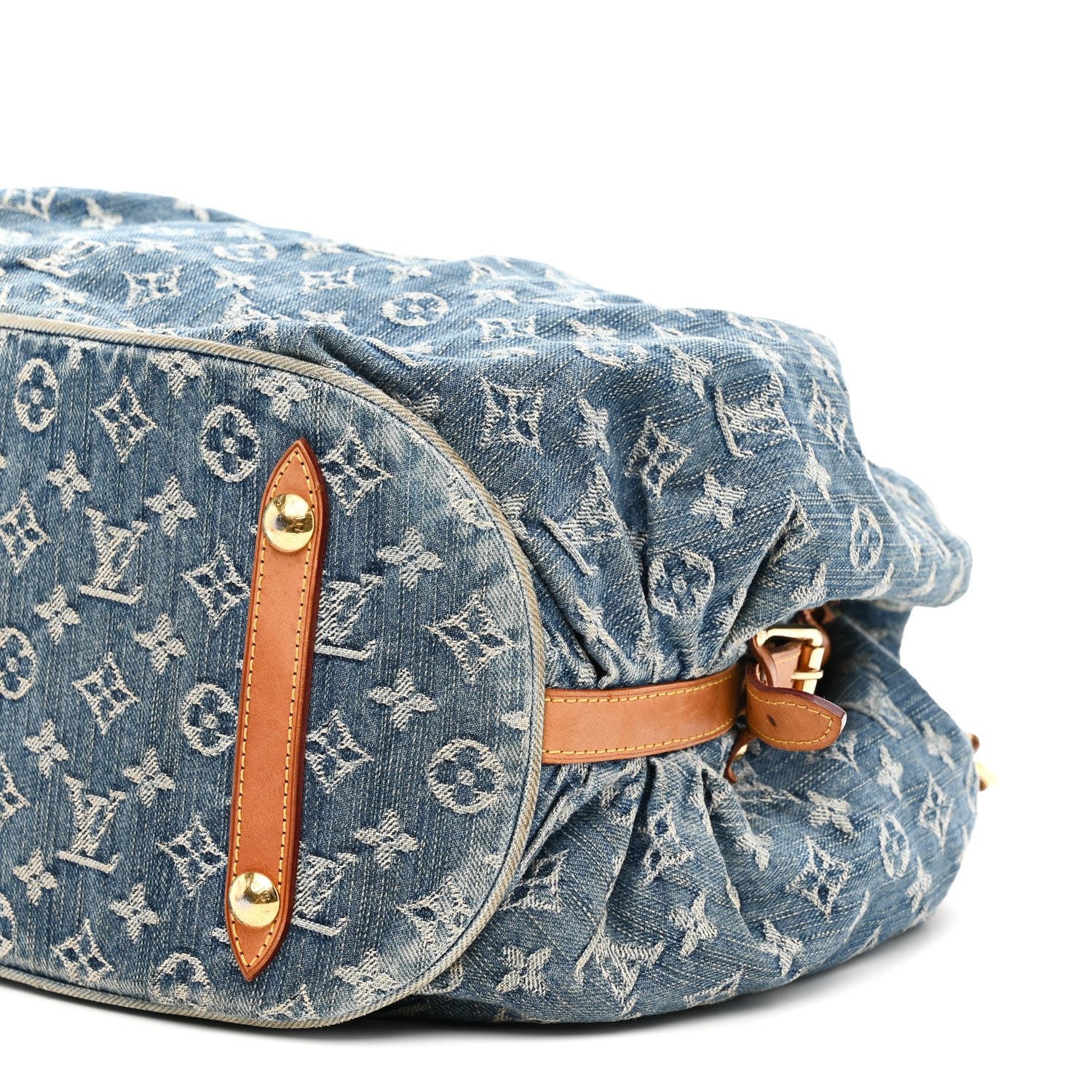 Louis Vuitton Denim Mahina XL Blue 9 of 9