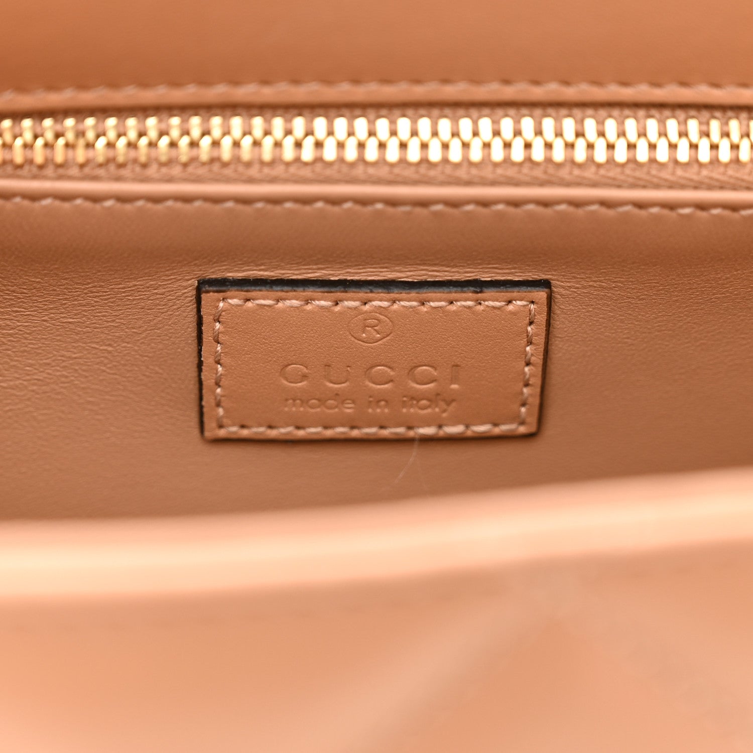 Gucci Calfskin Quilted Small Deco Shoulder Bag Camelia 7 of 11