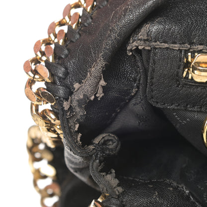 Stella McCartney Eco Alter Nappa Embossed Falabella Fold Over Tote Black 14 of 14