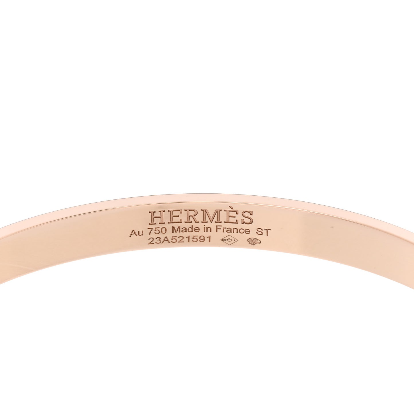 18K Rose Gold Diamond PM Kelly Bracelet ST