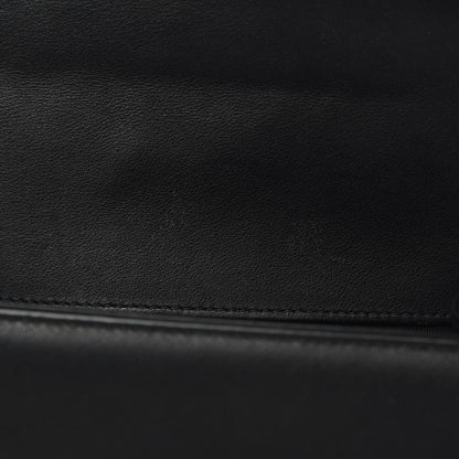 Chanel Calfskin Quilted Medium Boy Flap Black 12 of 14