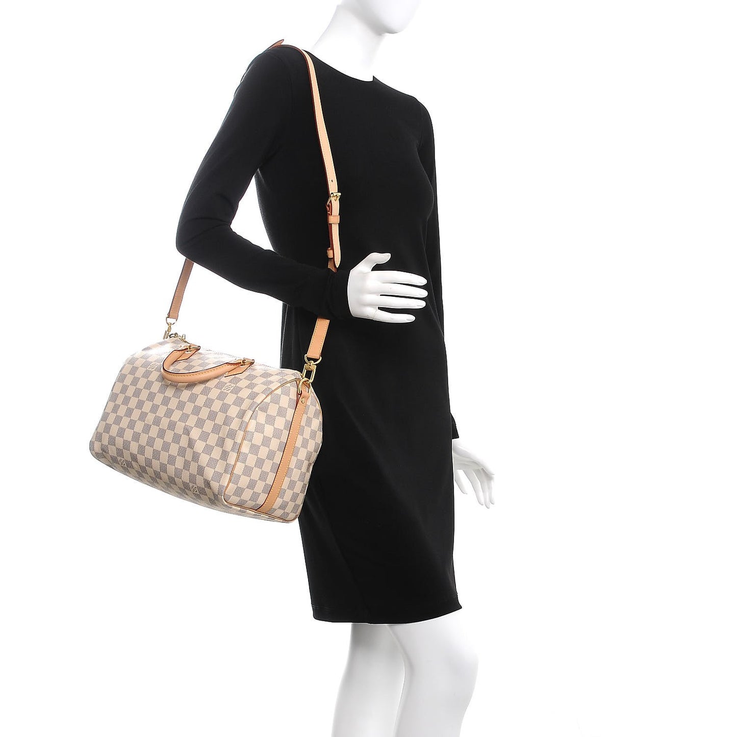 Damier Azur Speedy Bandouliere 30