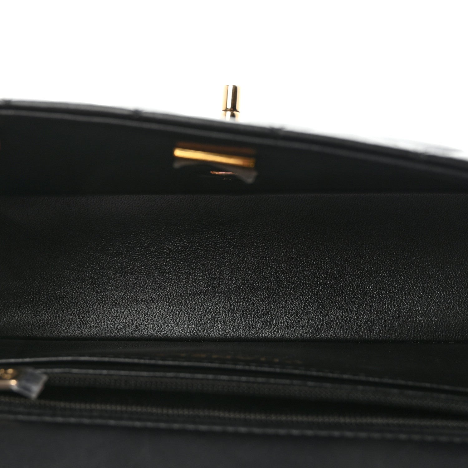 Chanel Lambskin Quilted Mini Rectangular Flap Black 5 of 11