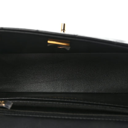 Chanel Lambskin Quilted Mini Rectangular Flap Black 5 of 11