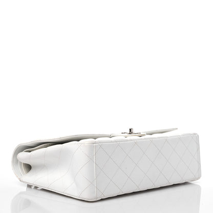 Chanel Caviar Quilted Maxi Double Flap White 4 of 15