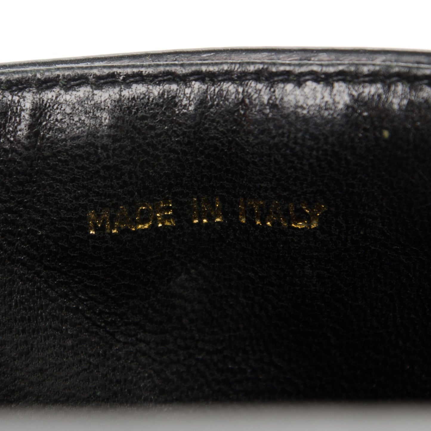 Patent Mini Flap Black