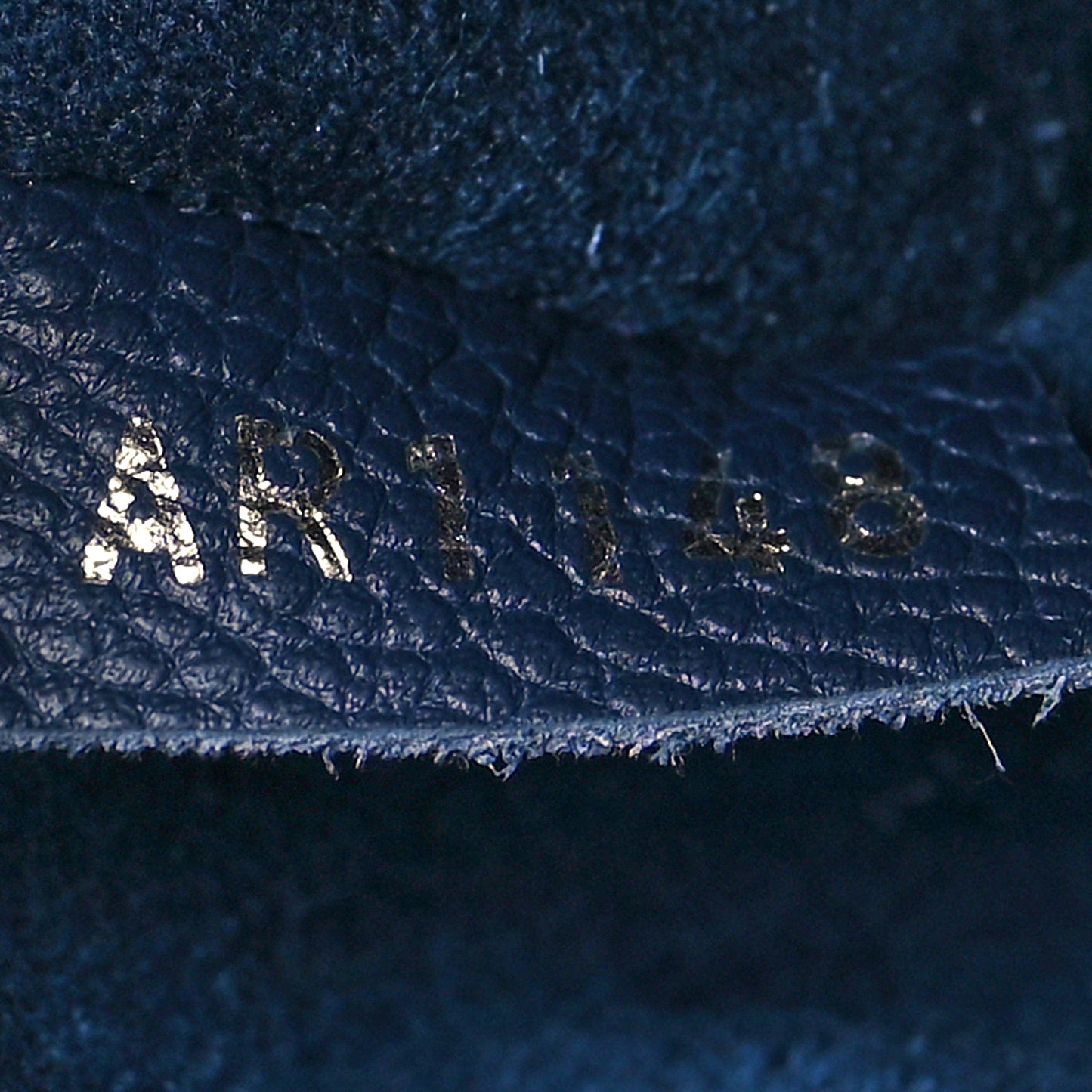 Epi Twist Tote Indigo