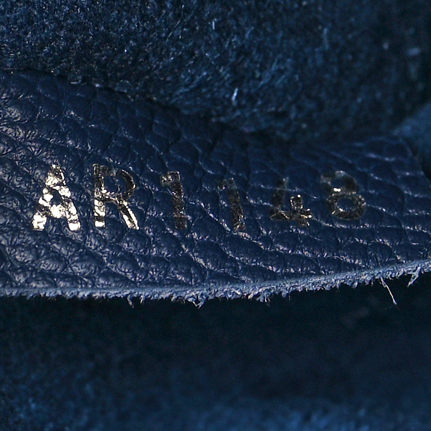 Louis Vuitton Epi Twist Tote Indigo 9 of 12