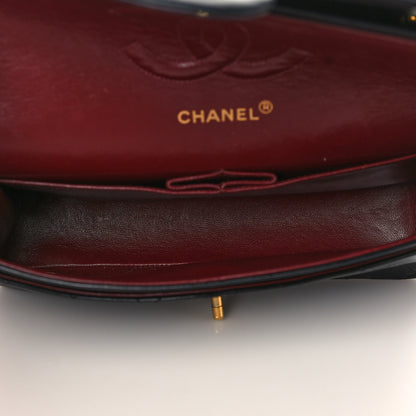 Chanel Lambskin Quilted Medium Double Flap Black 5 of 9