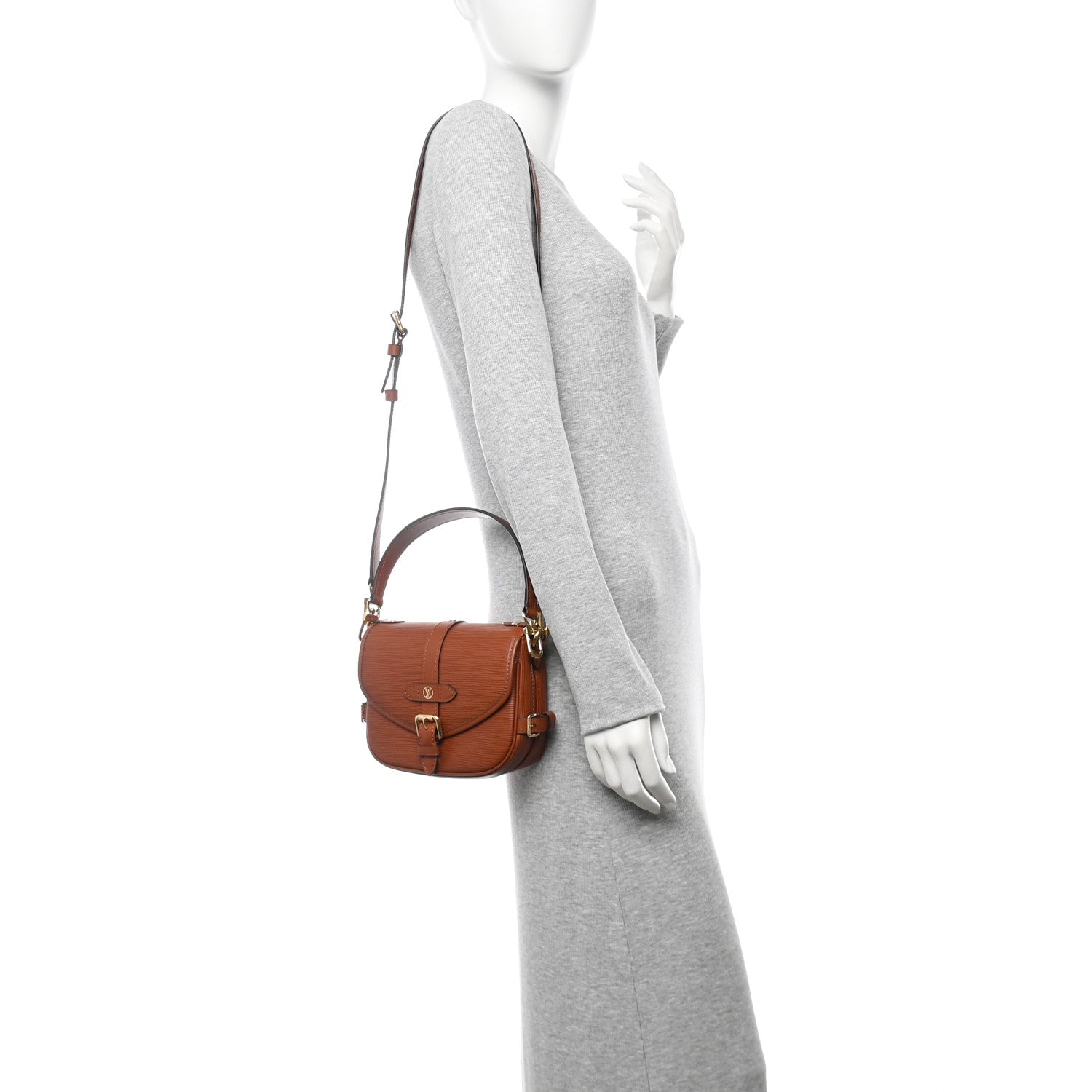 Louis Vuitton Epi Saumur BB Cognac 2 of 12