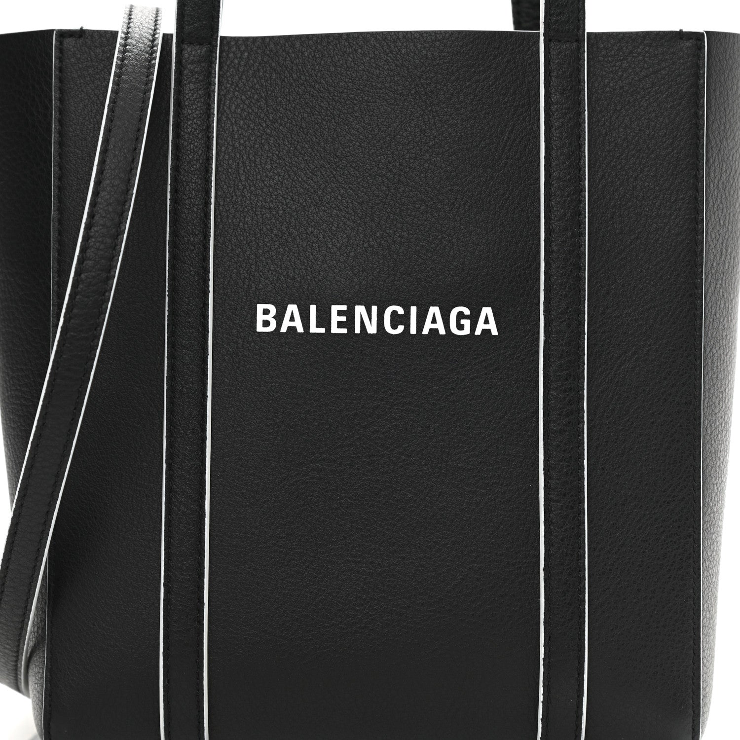 Balenciaga Calfskin XXS Everyday Tote Black 7 of 10