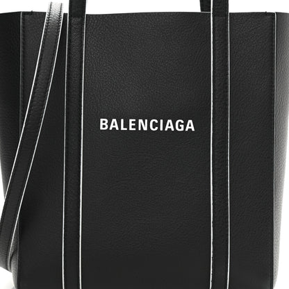 Balenciaga Calfskin XXS Everyday Tote Black 7 of 10