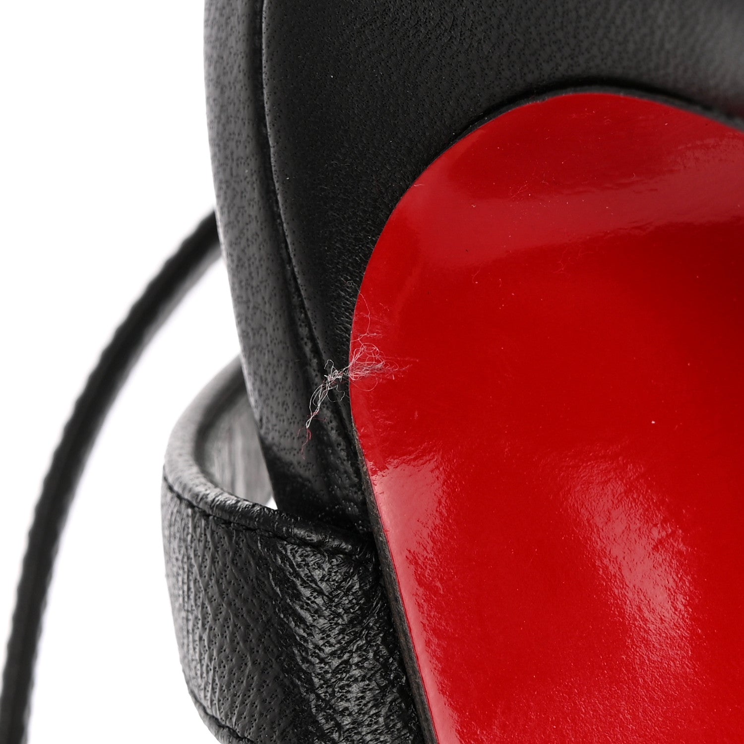Christian Louboutin Nappa Loubigirl 100 Sandals 38 Black 10 of 21