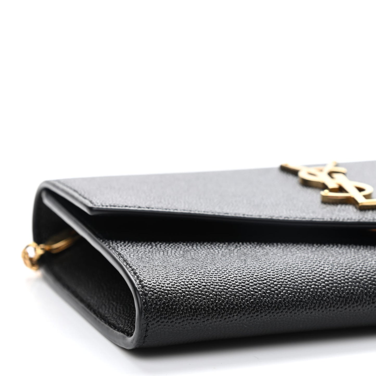Grain De Poudre Uptown Chain Wallet Black