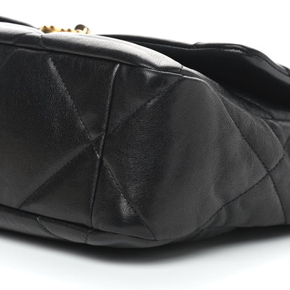 Chanel Lambskin Quilted Large Chanel 19 Flap Black 8 of 8