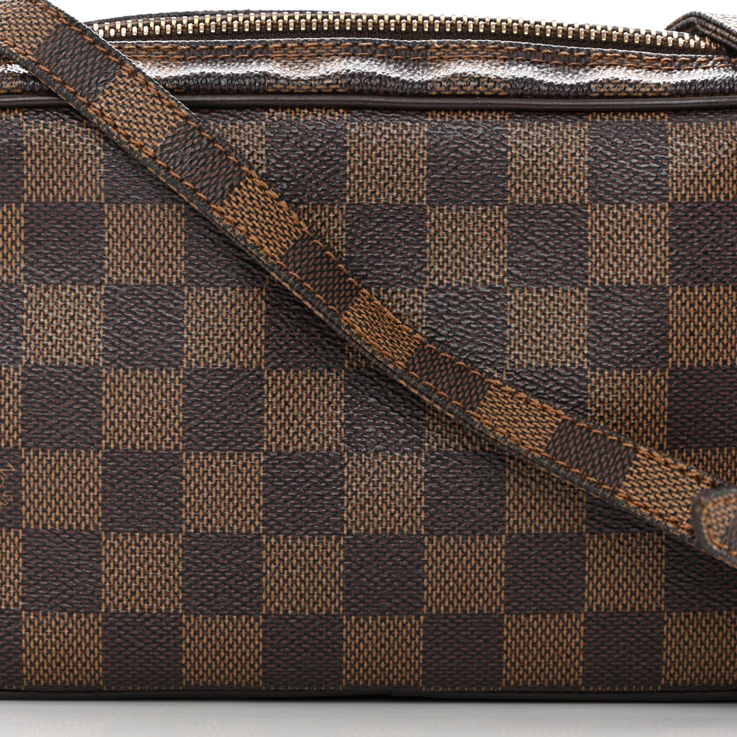 Damier Ebene Pochette Marly Bandouliere