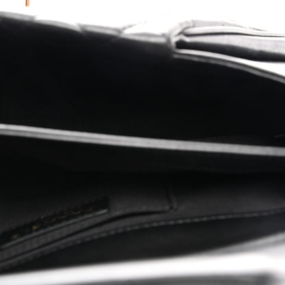 Chanel Lambskin Quilted Fold Up Again Clutch Black 5 of 8