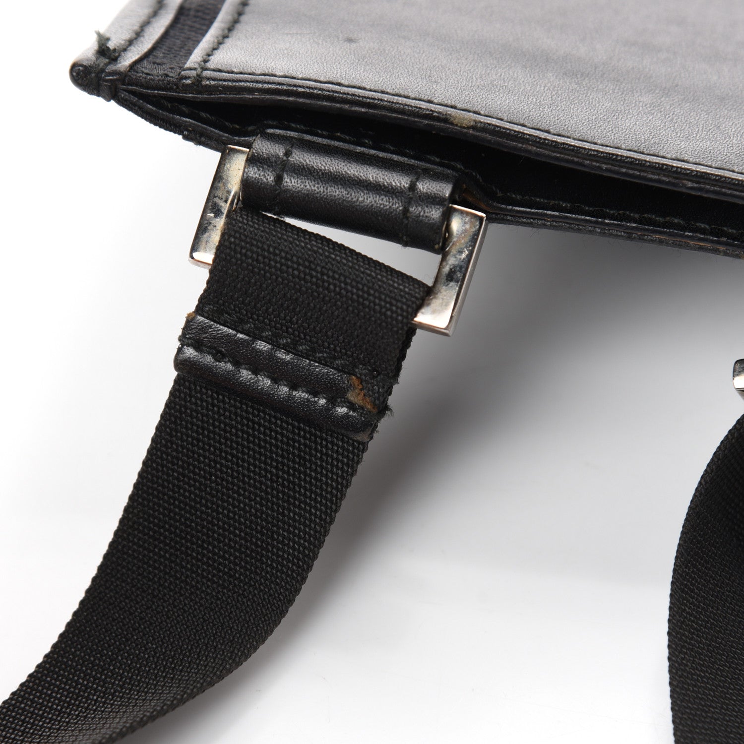 Gucci GG Monogram Messenger Crossbody Bag Black 11 of 11
