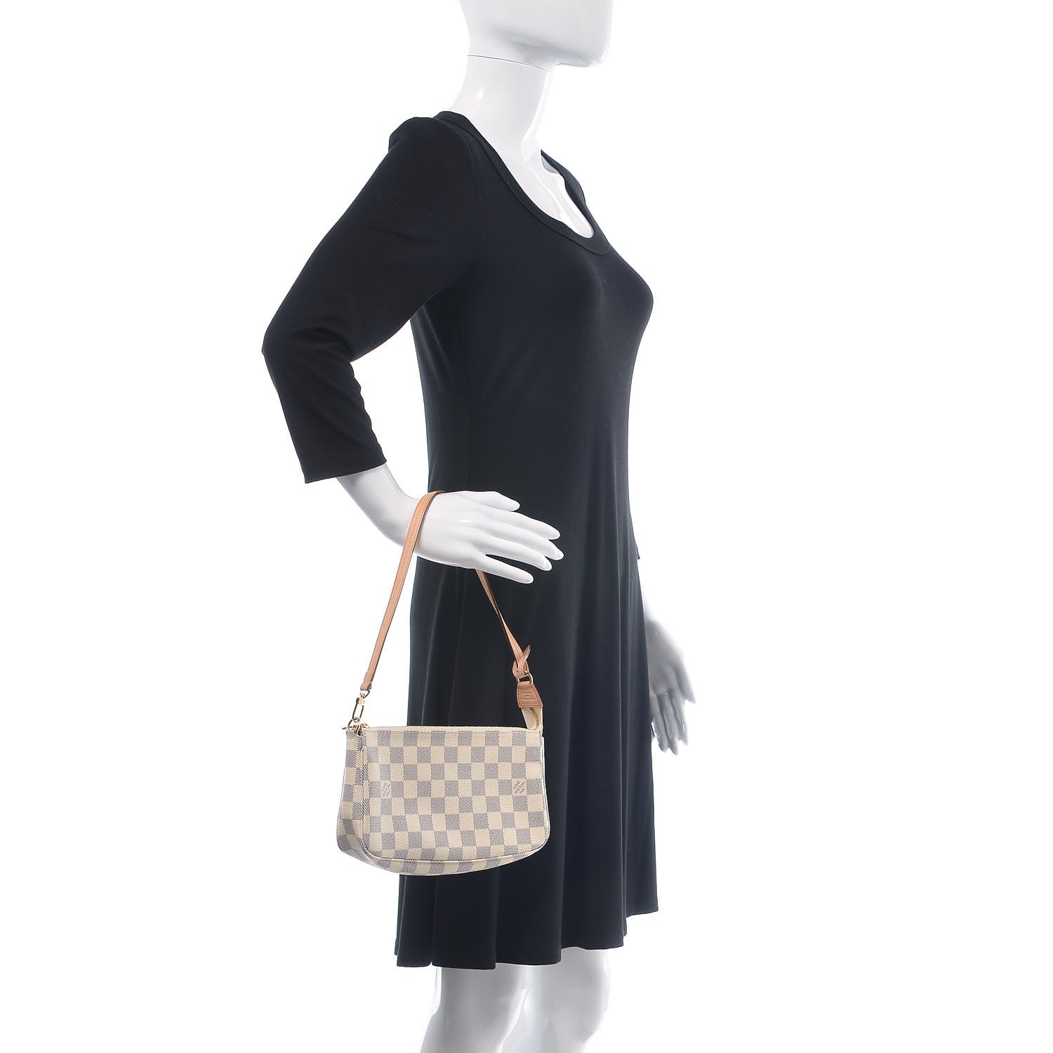 Louis Vuitton Damier Azur Pochette Accessories NM 2 of 7