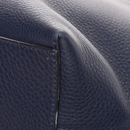 Valentino Garavani Grained Calfskin Rockstud Shoulder Tote Marine 7 of 10
