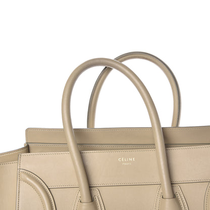 Celine Smooth Calfskin Mini Luggage Mastic 10 of 18