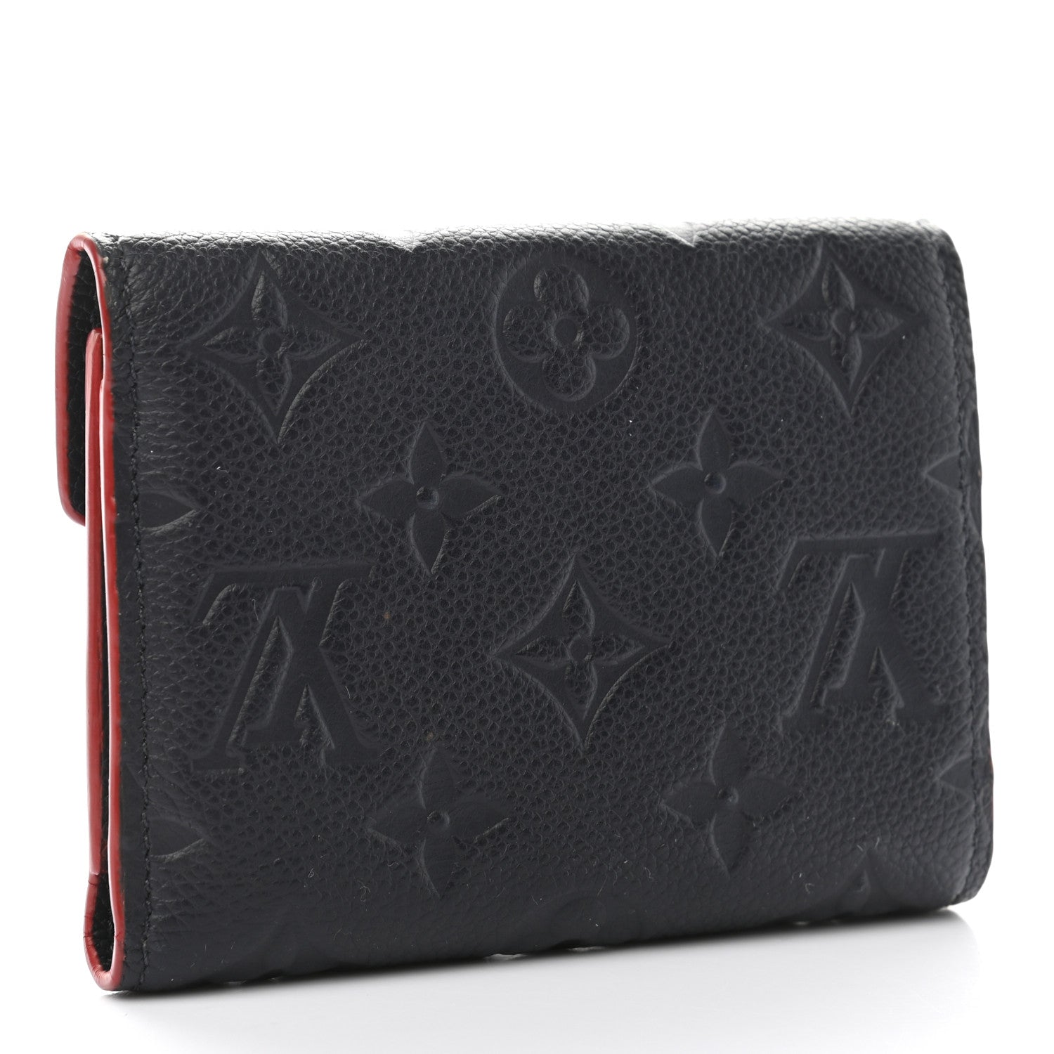 Louis Vuitton Empreinte Victorine Wallet Marine Rouge 3 of 8
